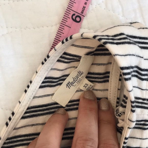 Madewell cross back tank top - Picture 5 of 6